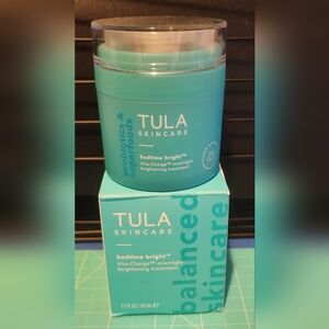TULA Bedtime Bright Vita-Charge Overnight Brightening Treatment 50 mL New NIB
